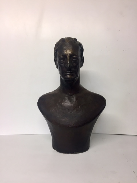 BUST, Bronze - Man & Chest (40 x 22 x 61cmH)